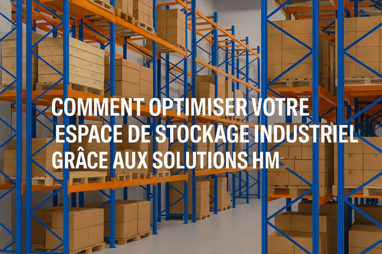 Comment Optimiser Votre Espace de Stockage Industriel grâce aux Solutions HMS