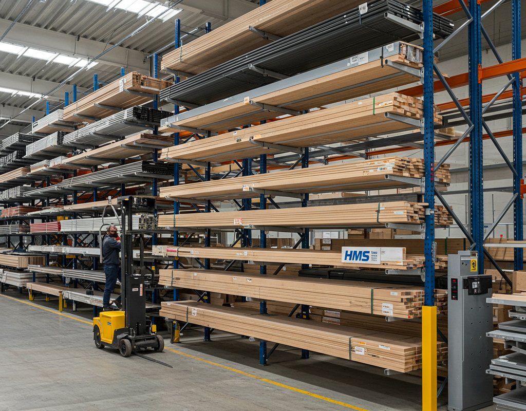 Rayonnage cantilever