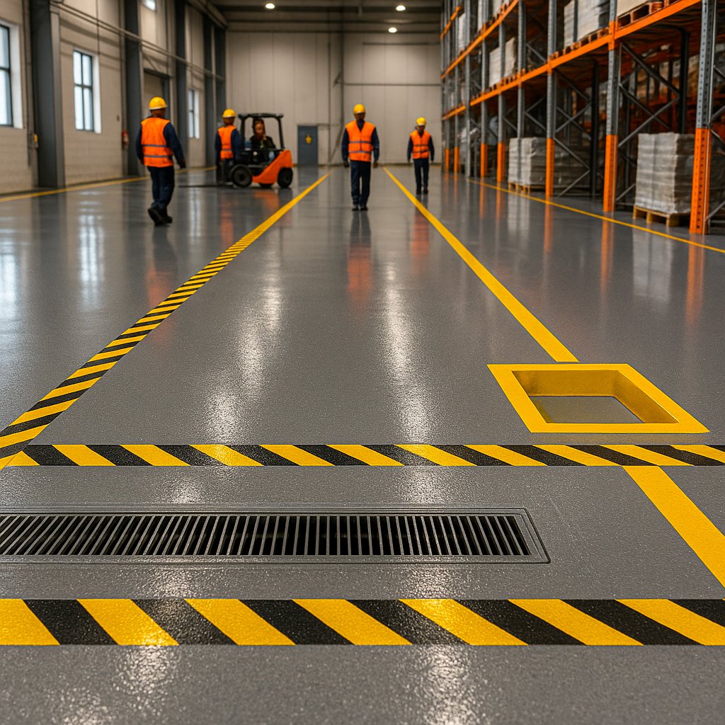 Résine : performance et sécurité en milieu exigeant