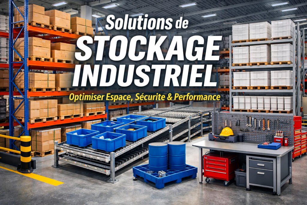 Solutions de Stockage Industriel : Comment Optimiser l’Espace, la Sécurité et la Performance de Votre Entrepôt